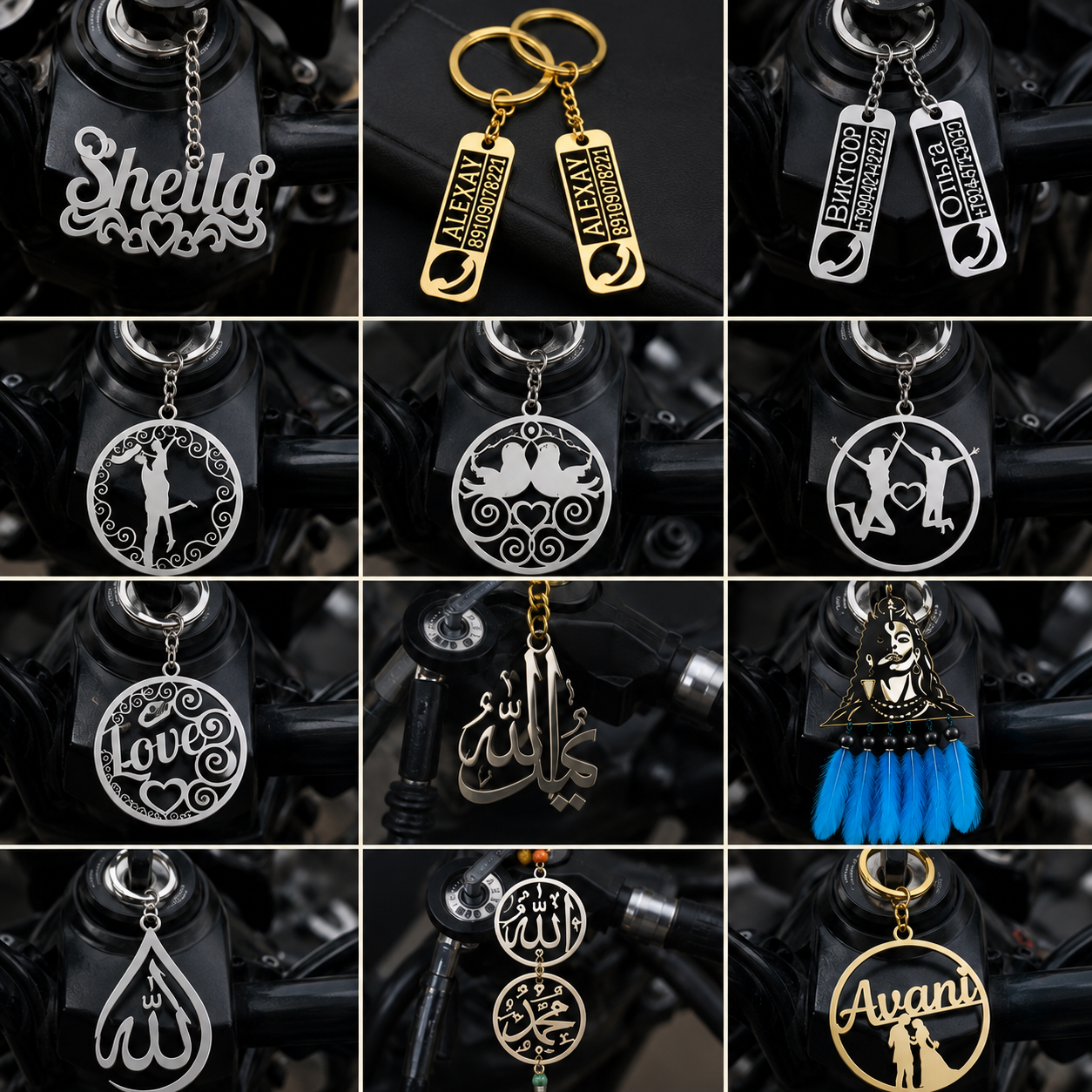 Personalized Metal Keychains